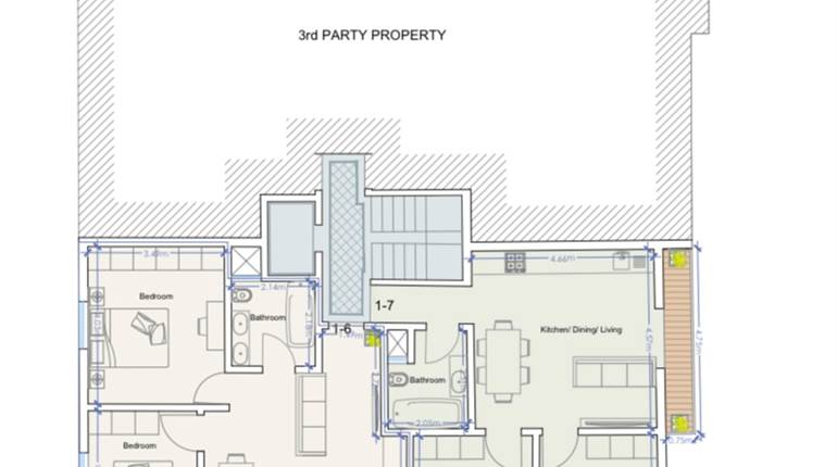 Xlendi - 2 Bedroom Apartment Shell Form