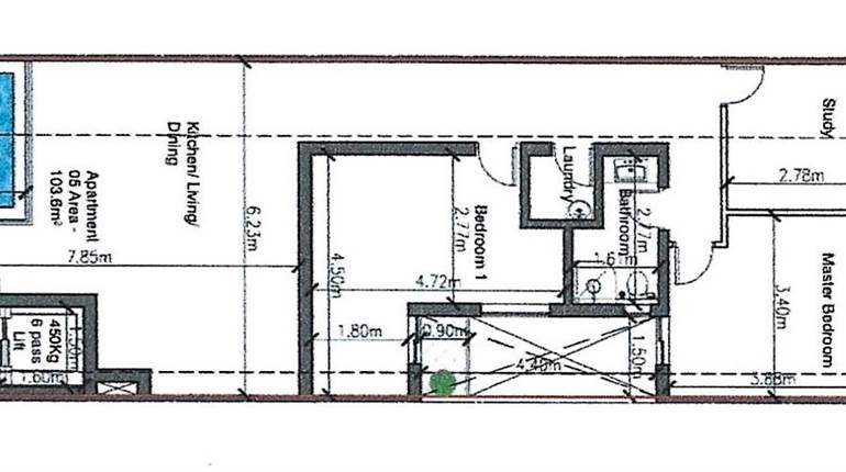 Zurrieq - 2 Bedroom Ready Built Penthouse + Study + Pool