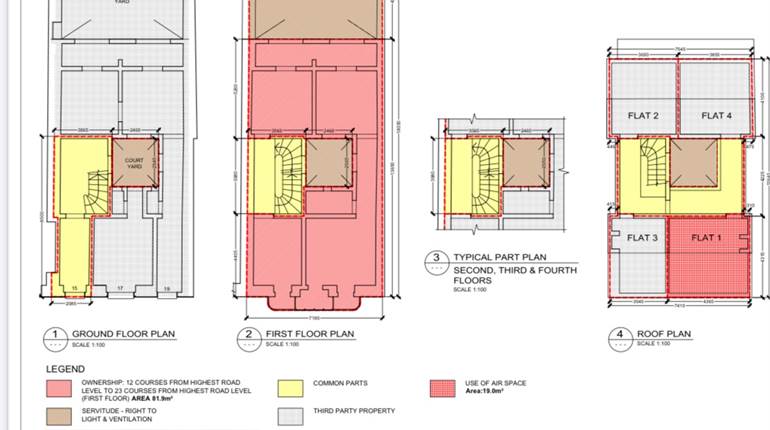 Floriana - 1st Floor 3 Bedroom Apt + Roof