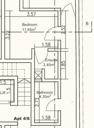 Zebbug - 3rd Floor 2 Bedroom Apartment On Plan