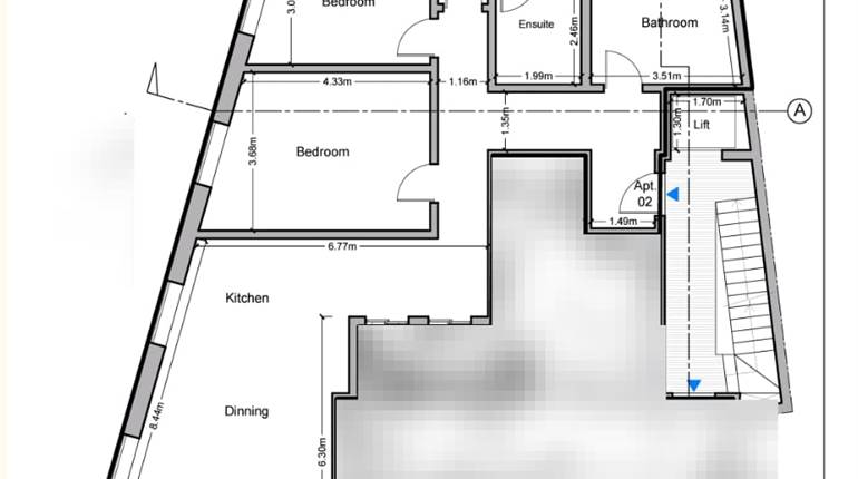 ZABBAR- 3 bedr. Fully Finished Corner Apartment