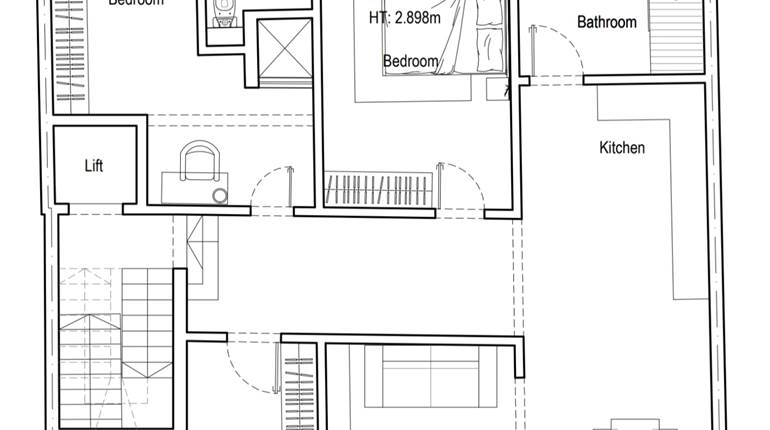 Fgura - Squarish 3 Dbl Bedroom Apartment