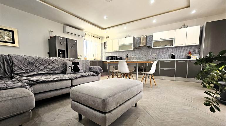 Mellieha - 146 SQM 3 double bedroom Partly Furnished Apartment