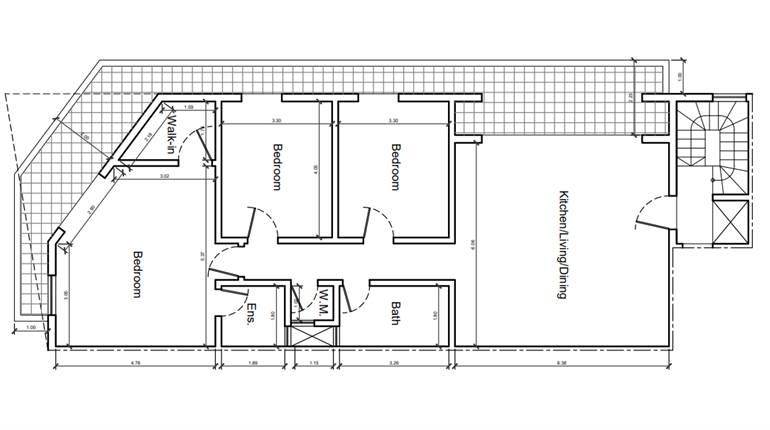 Zurrieq - 3 Bedroom Corner Finished Apartment On Plan 