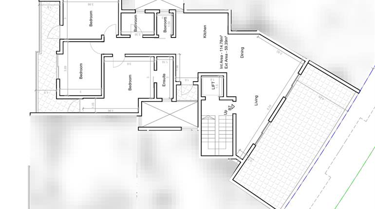 Swieqi- 4th floor * 3 bedroom + front terrace + Full roof + Fully Finished + Optional  Gara