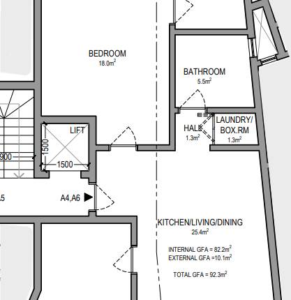 Qormi-3rd floor 2 bedroom 90sqm apartment (A6)