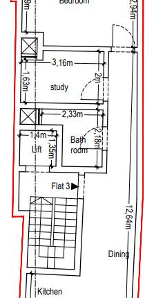 Hamrun - 2 Bedroom Second Floor Apartment On Plan 