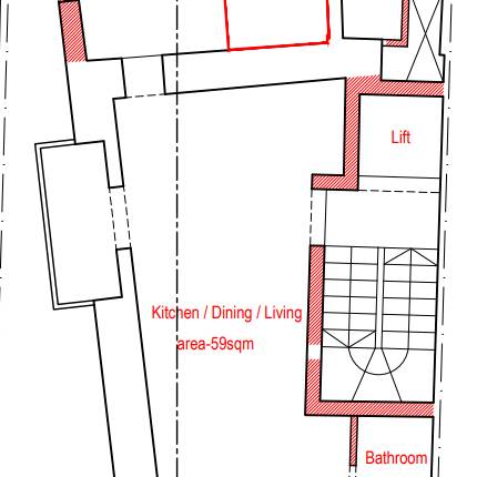 Hamrun - 1 Bedroom 1st Floor Apartment On Plan 