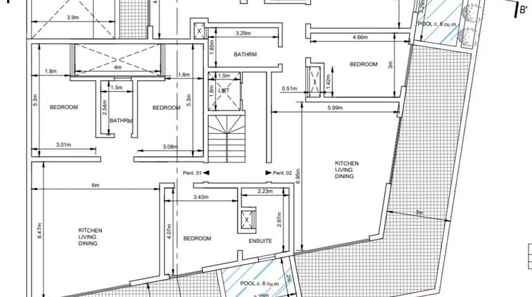 Zabbar- 3 bedroom Penthouse Fully finished + Airspace