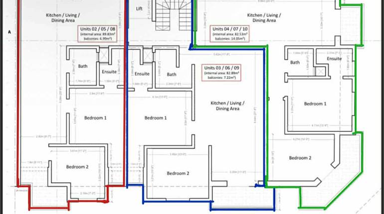 Marsascala 1st Flour Squarish Layout 2 Bedroom Apartment 