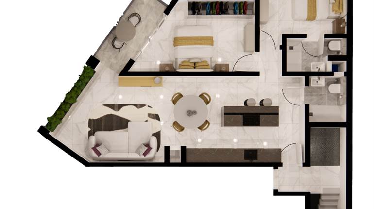 Mosta - 2 Bedroom Finished 1st Floor Apartment Ready Built 