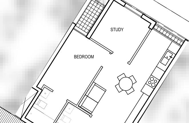 Msida - 2 Bedroom Second Floor Finished Apartment On Plan 