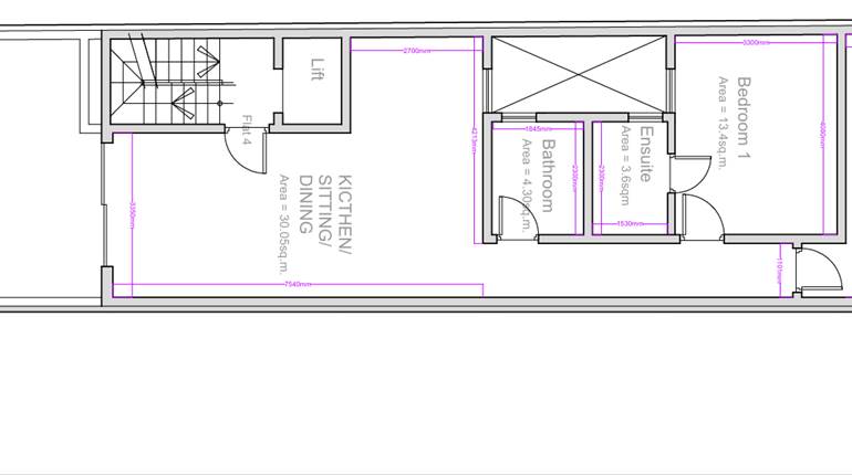 Birkirkara - 4th Floor 3 Bedroom Finished Apartment + Terrace