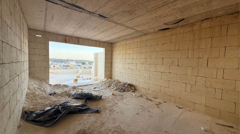 Gozo Kercem: Three bedroom SHELL PENTHOUSE