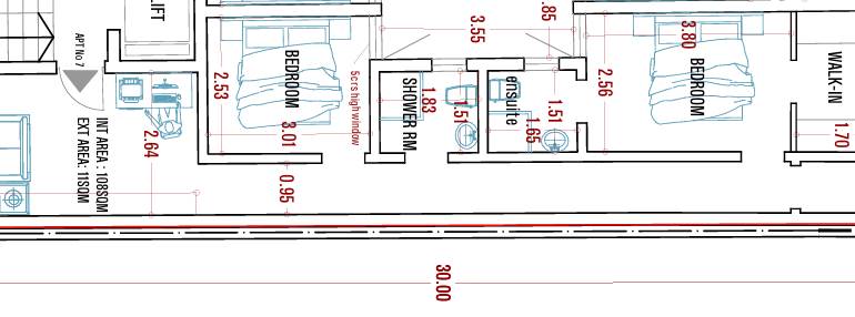 Birkirkara limits Of Iklin * Circa 119 3rd Floor 3 Bedroom Apartment Finished and Optional Garage 