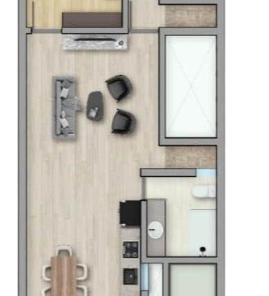 Attard- 1 bedroom + Study Penthouse Fully finished (On Plan)
