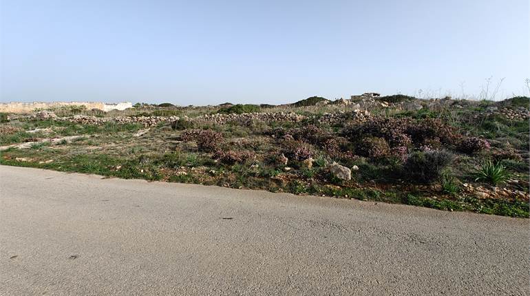 Rabat, Field  with direct Street access 