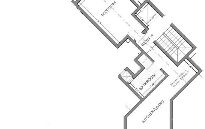 Marsa - 1 Bedroom 3rd Floor Apartment On Plan 