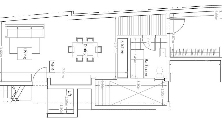 Qrendi - 4th Floor 1 Bedroom Finished Penthouse On Plan 
