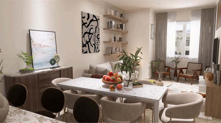 Ta' Xbiex, 3rd Floor 2 Bedroom * Finished apartment with 2 balconies 