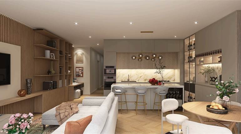 Kappara, 1st Floor 3 bedroom Maisonette finished  with terrace + Views and Optional Garages