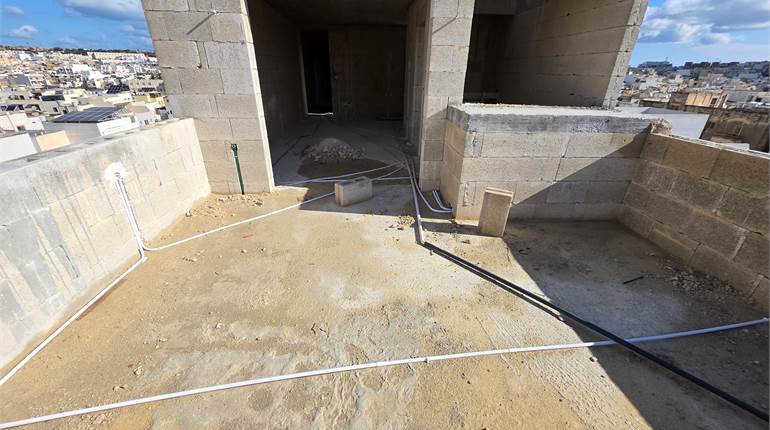 Birkirkara - 4th Floor 3 Bedroom Finished Apartment + Terrace