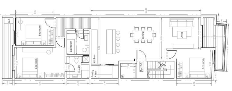 Qrendi - 3 Bedroom 2nd Floor Finished Apartment On Plan 
