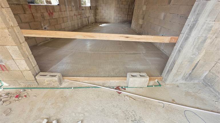 Zabbar - 1st Floor 158sqm 3 Double Bedroom Highly Finished Apartment + Yard + Terrace