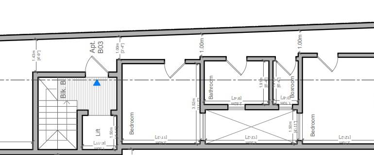Lija - 3 Bedroom Finished 3rd Floor Apartment On Plan 