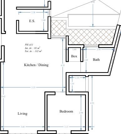 Birzebbuga - 2 Bedroom Finished Penthouse On Plan 