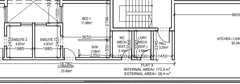 Mosta - 1st Floor 3 Bedroom XXL Finished Apartment On Plan 