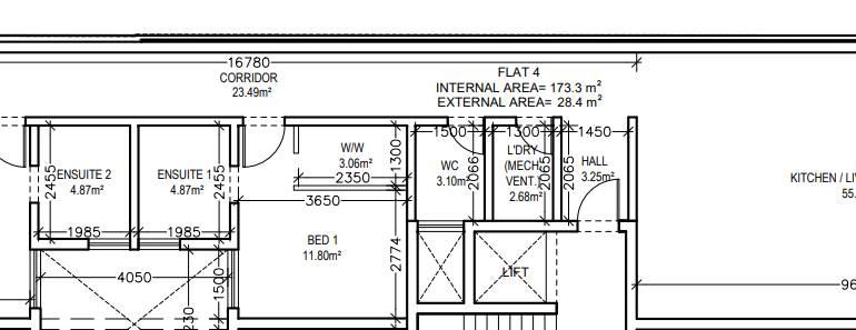 Mosta - 2nd Floor 3 Bedroom XXL Finished Apartment On Plan 