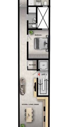 Qormi - 2 Bedroom Finished 1st Floor Apartment On Plan 