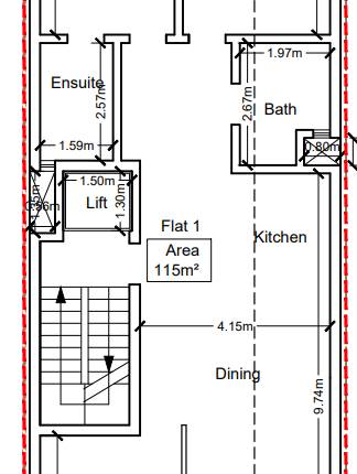 Siggiewi - 3 Bedroom 1st Floor Apartment On Plan 