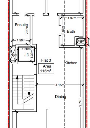 Siggiewi - 3 Bedroom 3rd Floor Finished Apartment On Plan 