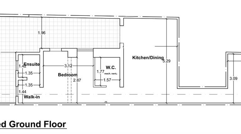 Gzira - 1 Bedroom Ground Floor Maisonette + Yard