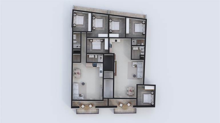 Sannat Gozo - 3 Bedroom Spacious Shell Form Apartment