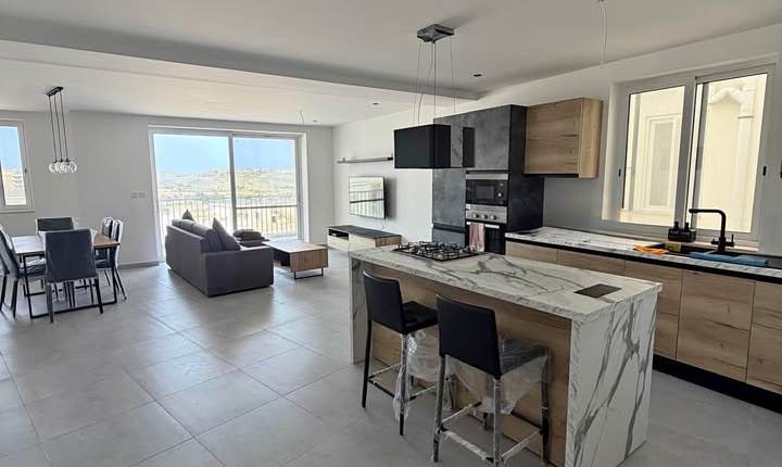 Xaghra Gozo - 3 Bedroom Brand New Furnished Apartment