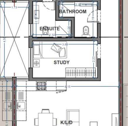 Msida - 2 Bedroom Shell Form Apartment On Plan + Garage Included 