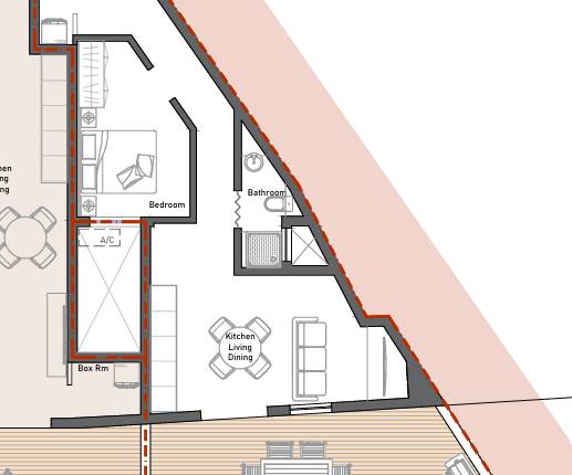 Santa Venera - 1 Bedroom Penthouse + Airspace + Garage - Shell Form