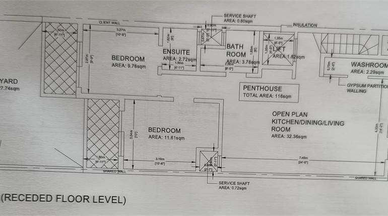 Zurrieq - 2 Bedroom Penthouse + Airspace - Shell