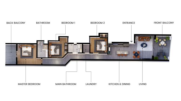 Burmarrad - 3 Bedroom Penthouse