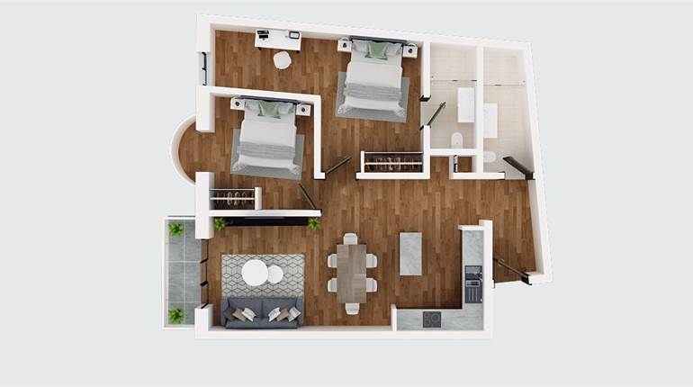 St Julians - 1st Floor 2 Bedroom Apartment