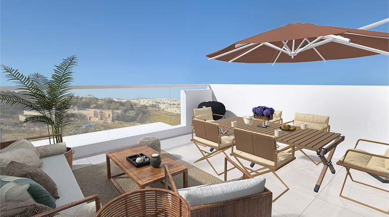 Mosta - Highly Finished Penthouse + Views