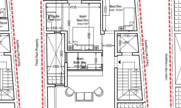 Qormi-On Plan 2 bedroom Penthouse + Opt Garage