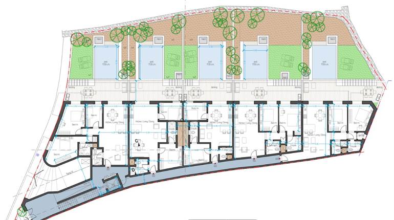 Fgura - 2 Bedroom Apartment With Pool On Plan