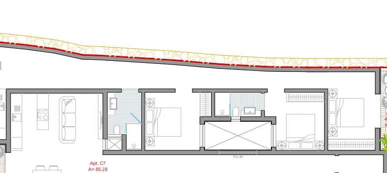 Birzebbugia - 3 Bedroom Apartment - On Plan