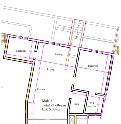 Mosta - On Plan 2 Bedroom Maisonette Finished