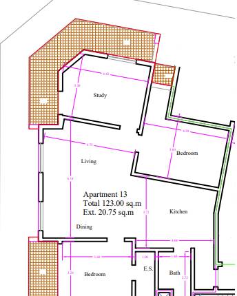 Mosta - Corner 3 Bedroom Apt Finished