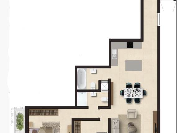 Mosta - 2 Bedroom Finished Apartment On Plan